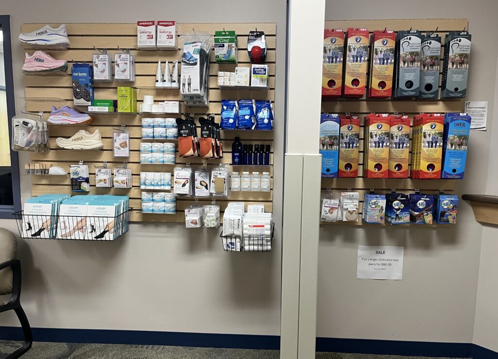 Carson City Clinic Retail Area.