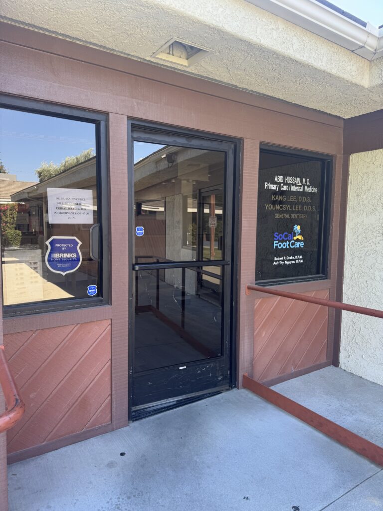 Hemet Clinic Front Door
