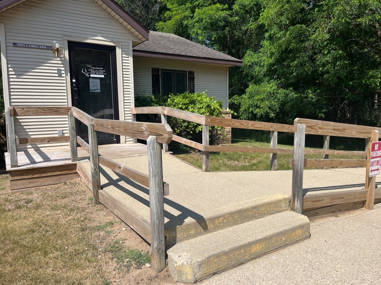 Newaygo Clinic Front Ramp