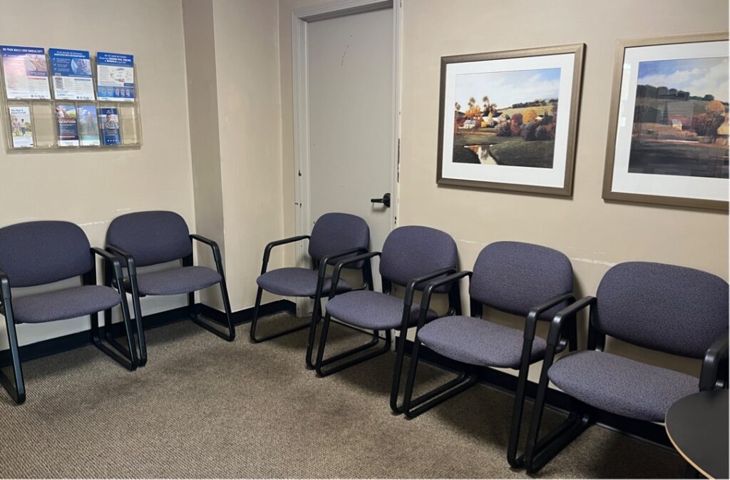 Newaygo Clinic Waiting Area