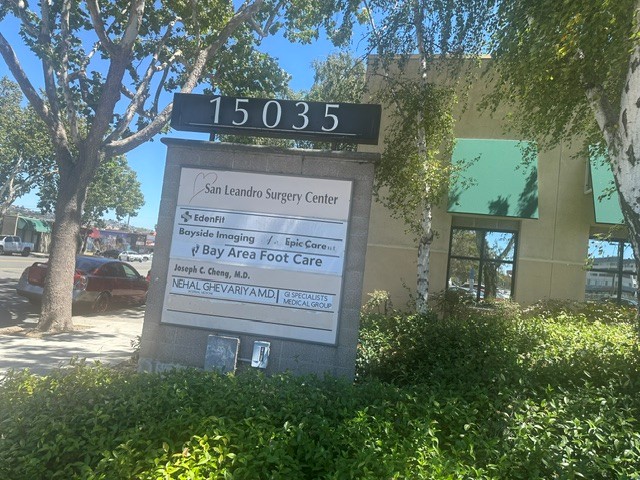 San Leandro Clinic Exterior Signage