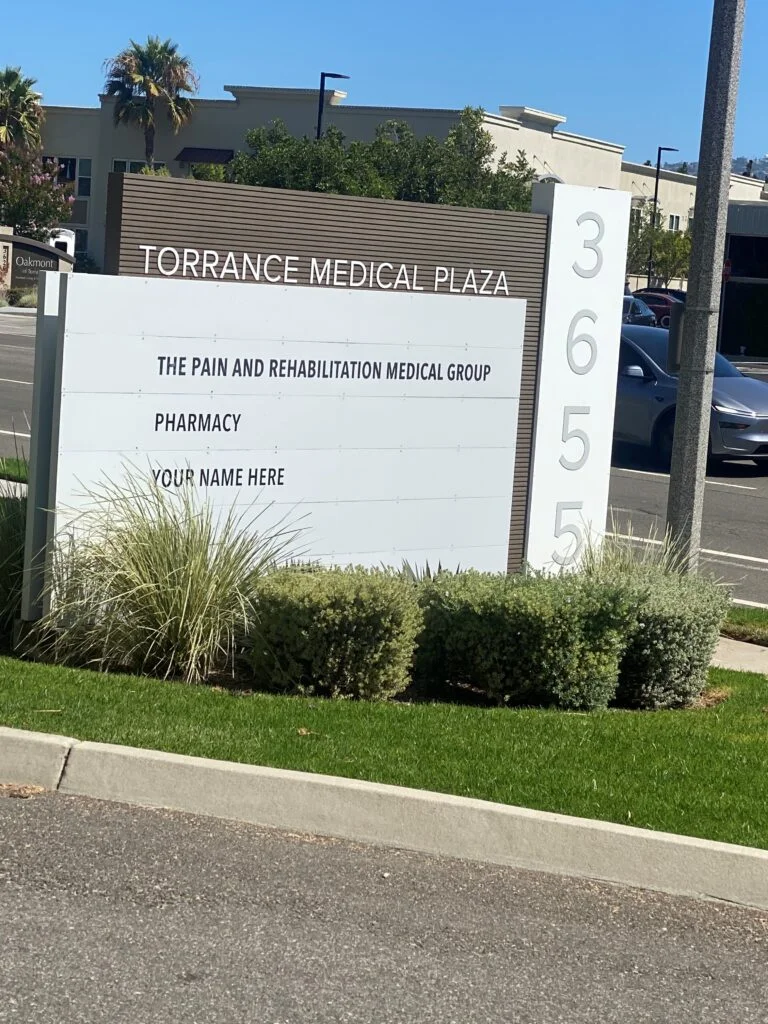 Torrance Clinic Exterior Sign