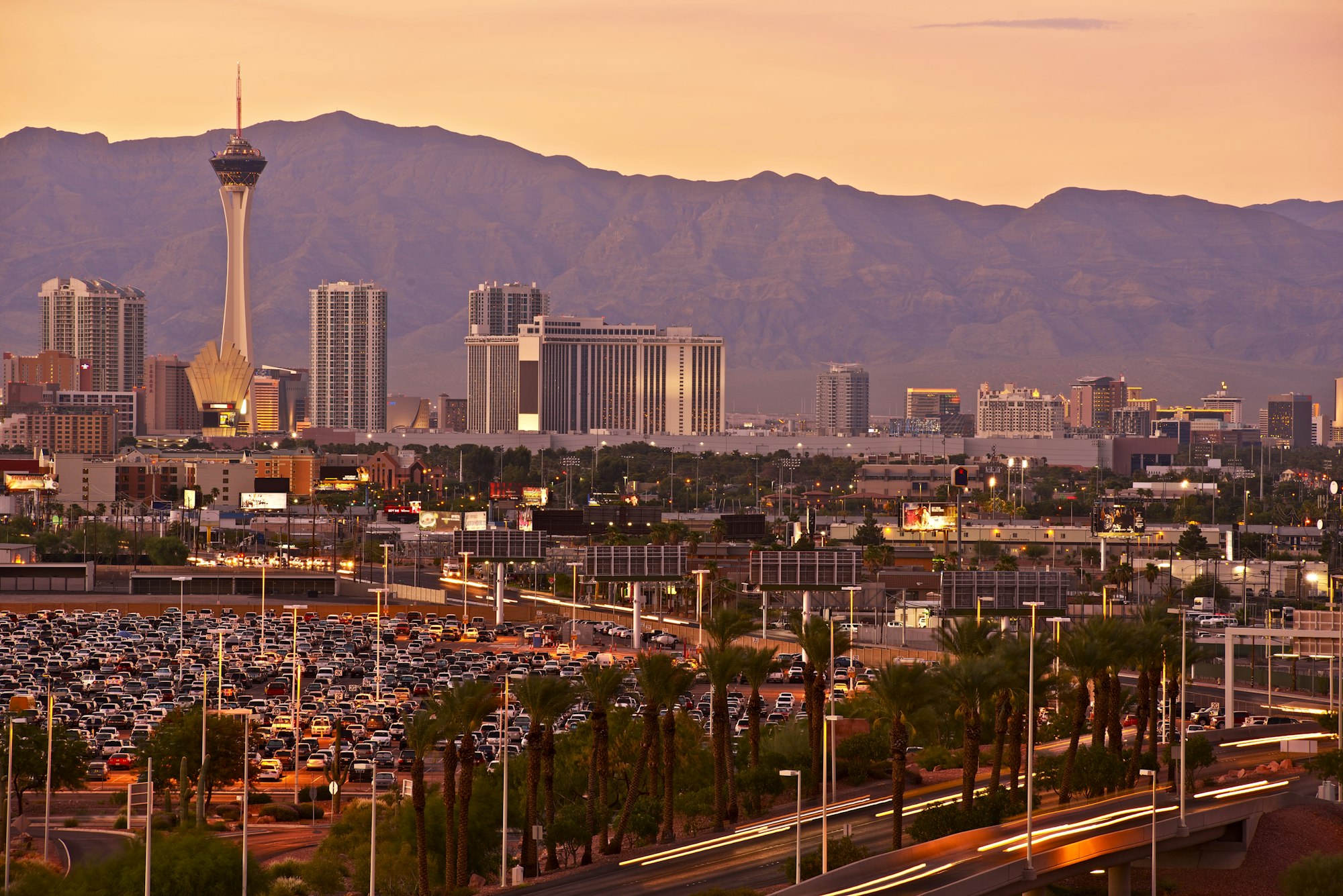 Las Vegas Sunset Skyline